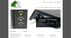 Desktop Screenshot of computerfrog.net